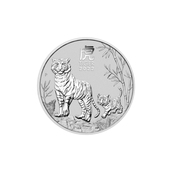 Silbermünze Lunar III Tiger 1oz-1000