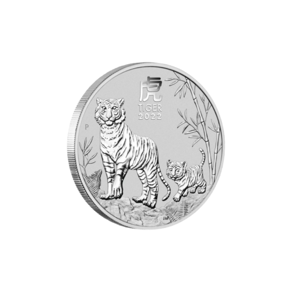 Silbermünze Lunar III Tiger
